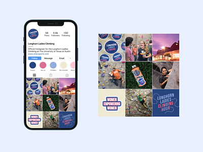 Social media design for climbing group branding climbing rock climbing social media sports