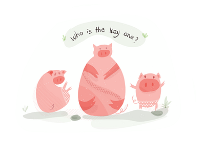 The three little pigs