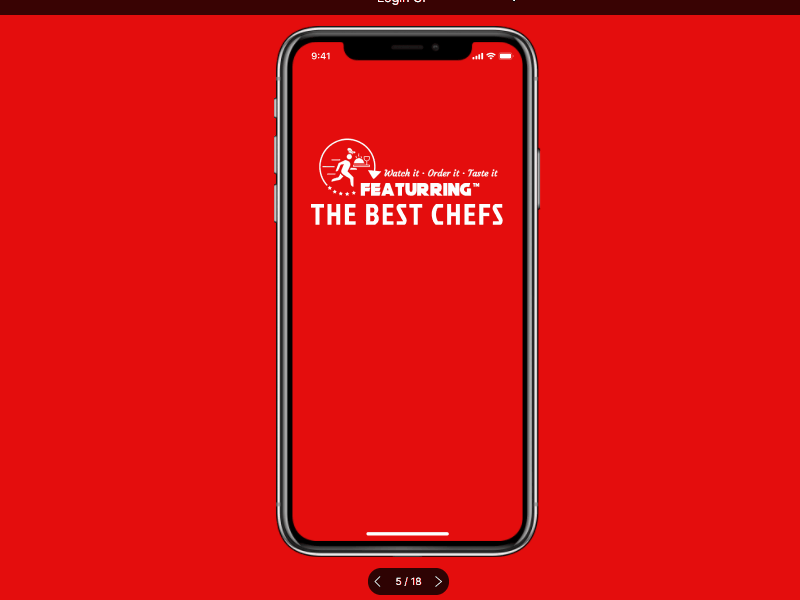 Animated Restaurant Login page 2d animation covid19 challenge design figma food interaction design ios login mobile restaurant smart animate ui ux