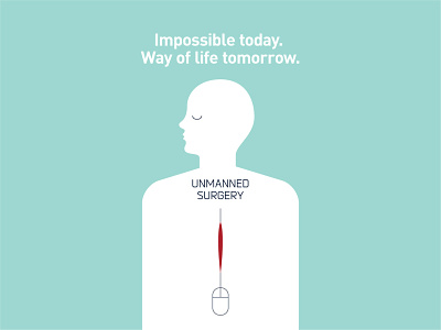 Unmanned Surgery advertising design education illustration medicine technology