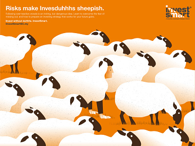 Sheepish Invesduhhhs — InvestSmart Ad Campaign