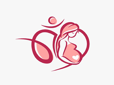 MatraBandhu Logo adobe illustrator care child doctor gynecology health illustration logo love mother pregnancy wellness