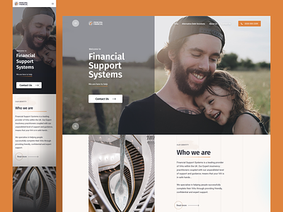 Principal financial website design