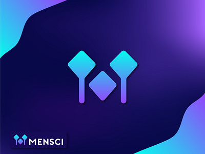 Modern M Letter Logo Design app art branding business gradient logo logo design modern