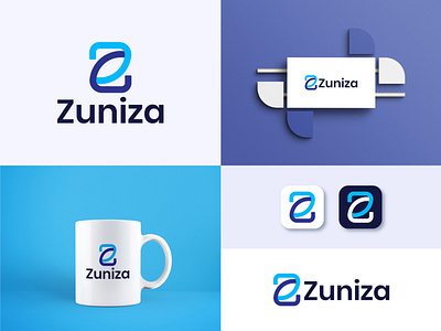 Zuniza Logo Design | Letter Z Logo art brand identity branding business graphic design icon logo logo design minimalist logo modern