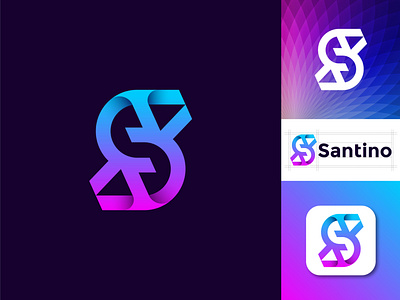 Letter S Logo Design | Santino Logo Design