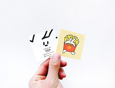 Ryotaro - Square Business Card Design artdirection branding businesscard businesscarddesign design graphic design illustration mockup sns typogaphy typography vector