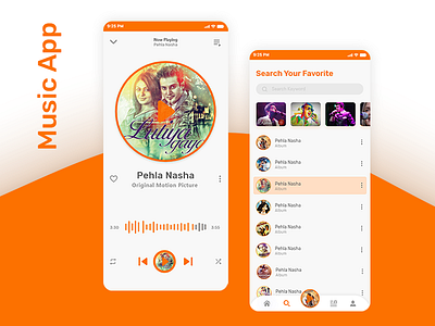 Music App android app app kit app ui kit ios app latest app music music app