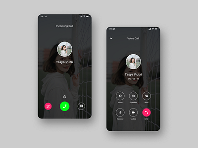 Voice Call - Design Exploration