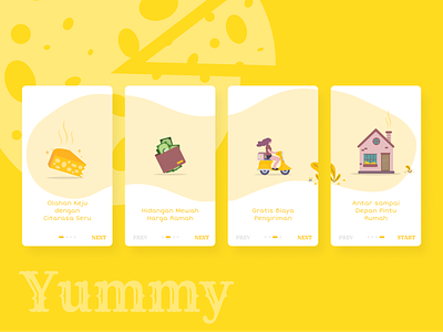 Onboarding Screen - Yummy