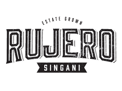 Rujero Logo branding design liquor logo vintage