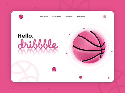 dribble design hello dribble icon ui ux