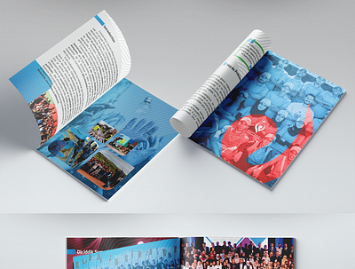 Magazine A4 branding brochure design identity design illustration magazine magazine cover ui