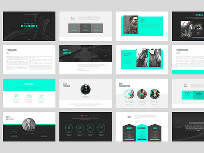 Portfolio PowerPoint Template