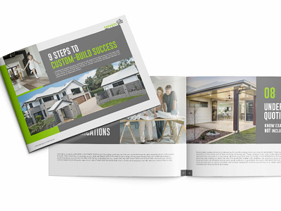 Booklet Landscape Real Estate booklet branding brochure business brochure ebook illustration landscape design multipage pdf professional real estate