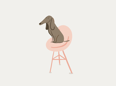 It´s a dogs life craftrick cute design resources dog illustration inspiration resources