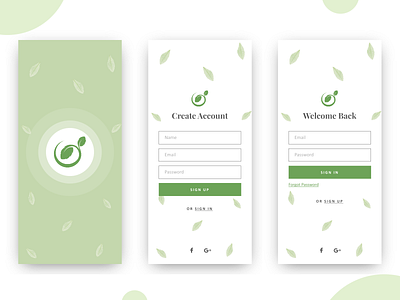 Sign Up Screen android app design branding clean colors concept art design ecommerce ecommerce app green hello dribble interaction interface ios app mobile ui sign in sign up splashscreen typography uidesign uiux