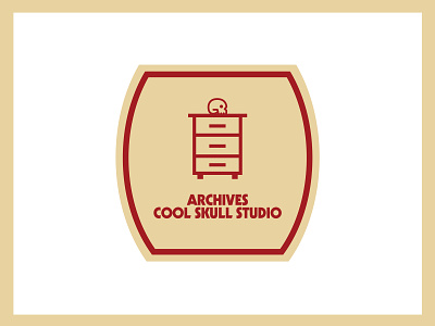 “Archives - Cool Skull Studio” Logo 2019 art direction brand branding cool skull studio css design dribbble graphic design icon illustrator logo logo 2d logos