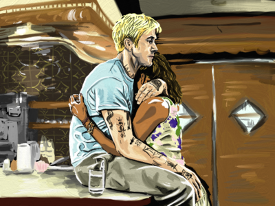 The Place Beyond The Pines artrage artrage painting eva mendes illustration movie painting paintings ryan gosling the place beyond the pines