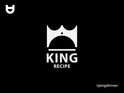 King Recipe Logo brand branding business design flat icon logo logo design minimal modern
