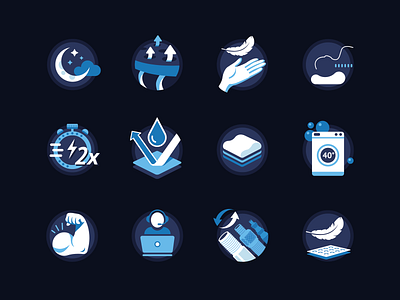 Icon Set for Casimum Products branding icon icondesign iconography icons identitty illustration logo packaging design visual style guide website