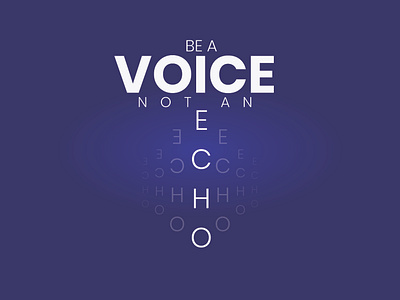 Voice Typography artwork branding concept design illustration type typography vector