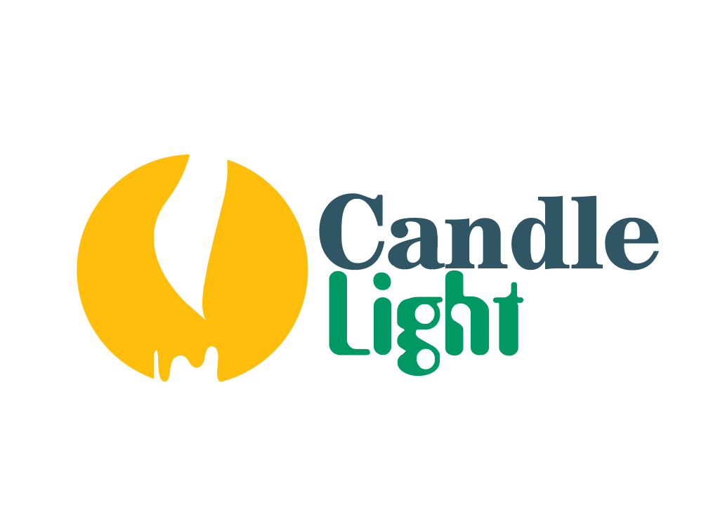 Candle Light Logo by Adhil Naufer on Dribbble