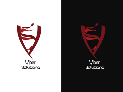 Logo for Viper Solutions animation art artwork branding concept design graphics icon illustration logo typography vector