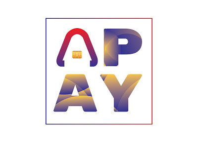 aPay Logo app art artwork branding concept design flat graphics illustration illustrator lettering logo logo 2d logodesign logotype minimal type typography ux vector