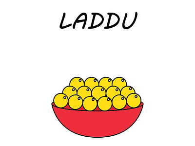 Laddu 01 illustration sweets tradition