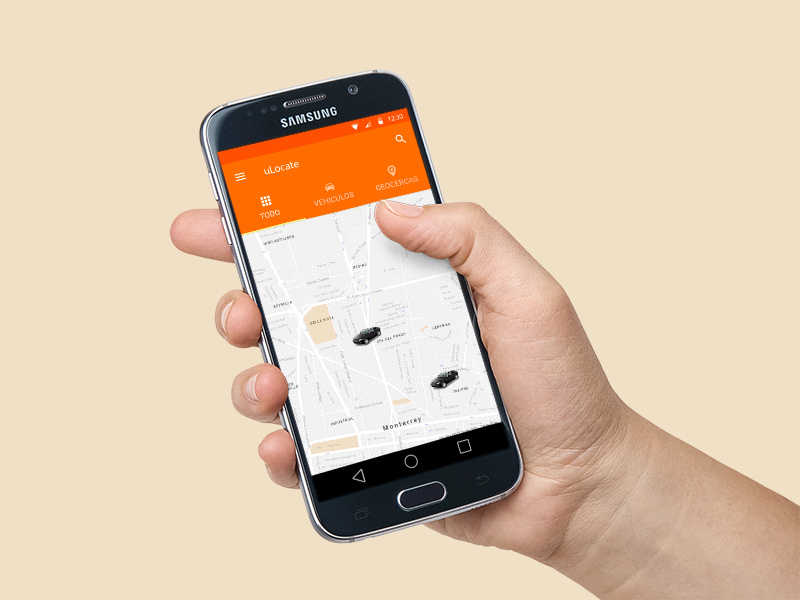uLocate - Mobile App car map application mobile android