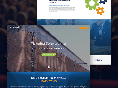 Website for Ticketing Software Company