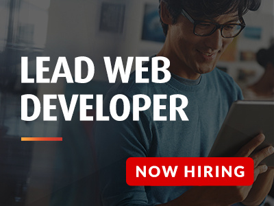 Now Hiring a Lead Web Developer