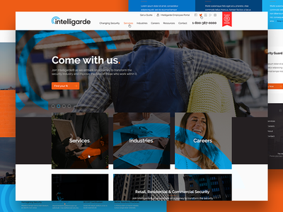 Website for Private Security Firm