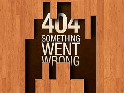 404 Page for a Home Improvement site 404 mobile web