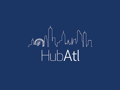 HubATL logo atlanta logo