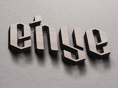 énye branding brand branding font identity lettering logo logotype type typeface typography énye