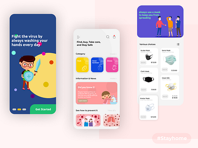 Concept App Store Healty