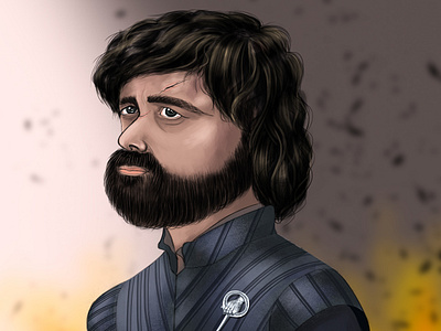 Tyrion lannister (Game of thrones) illustration photoshop