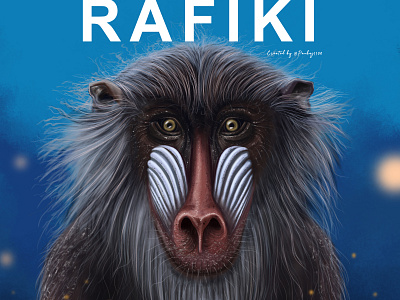 RAFIKI photoshop