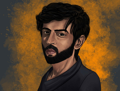 Kartikaryan art artwork character character design design digital painting digitalart dribbble dribbble best shot eye hair kiss love man photoshop procreate sketch sketchbook