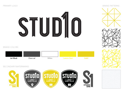 Studio1 Branding branding logo