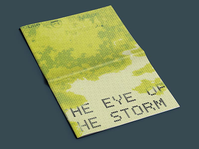 Eye of the Storm layout mental health newspaper publication