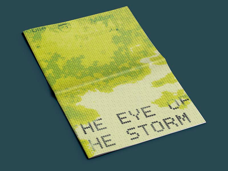 Eye of the Storm publication mental health layout newspaper