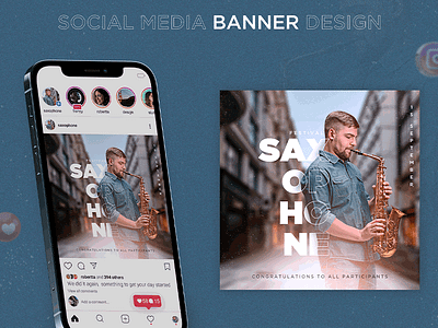 Social media Banner Design graphic design photoshop web дизайн