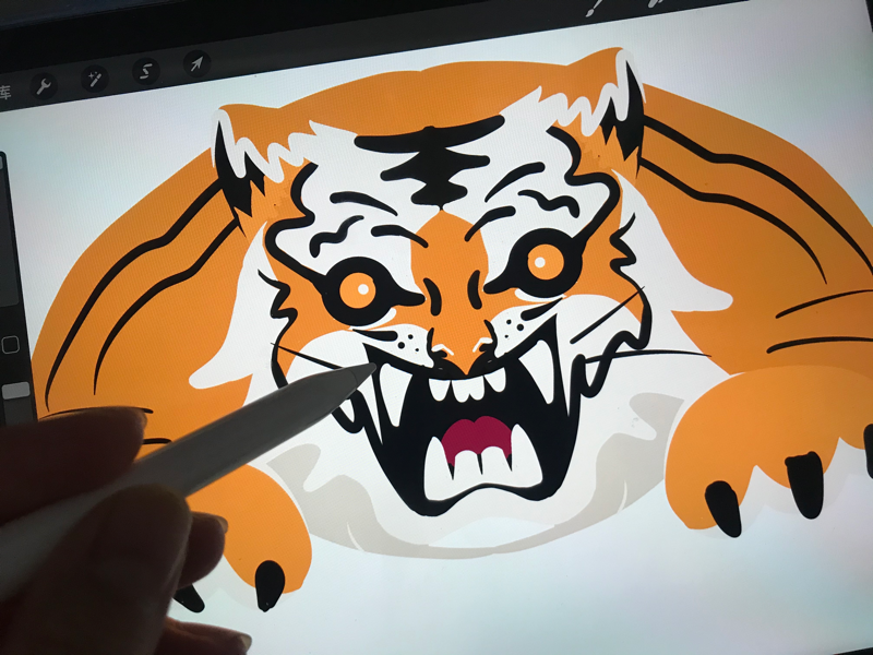 Tiger! by Sherry_xing on Dribbble