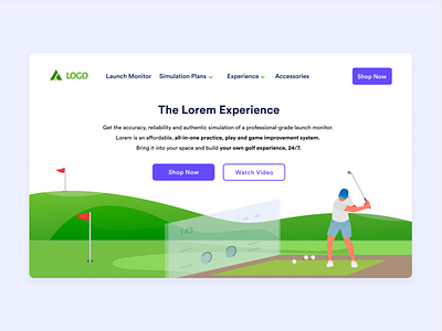 Redesigned Landing Page
