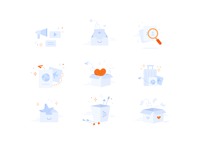 Dating App - Illustrations app icons app illustration branding dating dating app graphic design icon icon set icons illustration no limit over over quota ui vector
