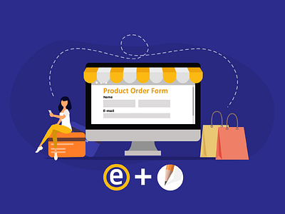 eWAY Payment Integration - JotForm banner design design eway form headerbanner illustration integration jotform payment payment form ui vector