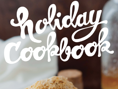 Cookbook Lettering